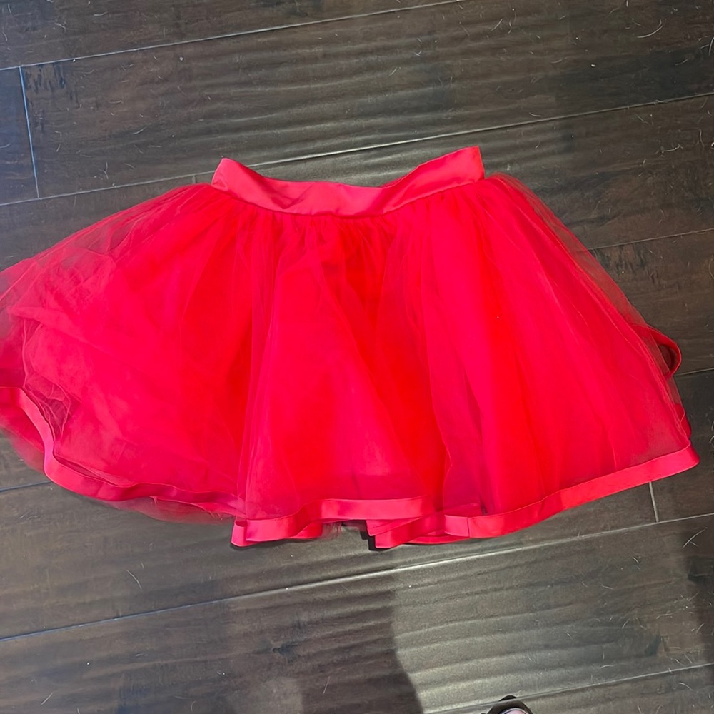 The Tulle Project skirt. Size small Red Tutu.